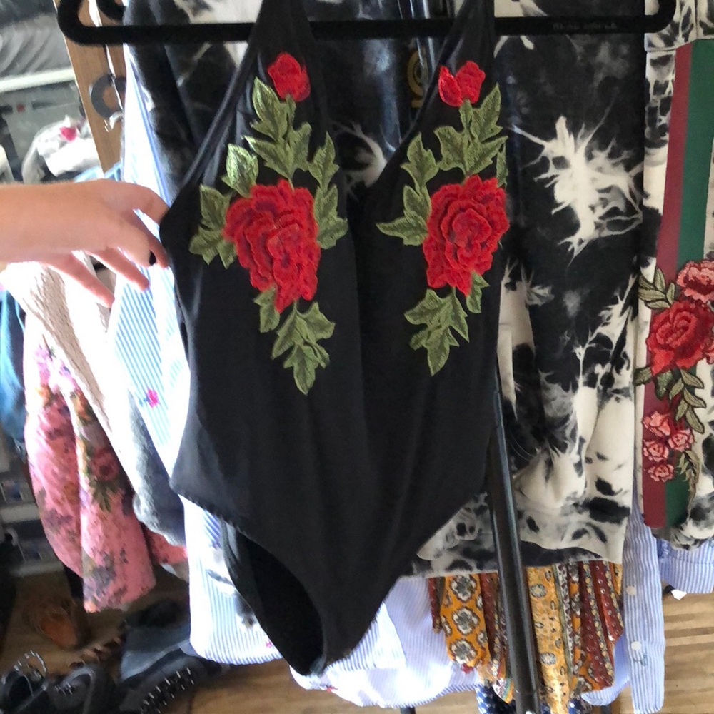 Rose onesie